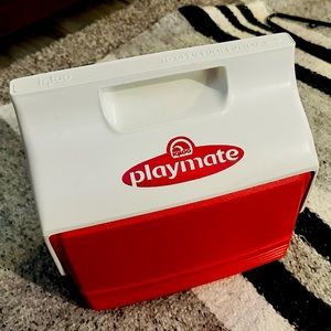 Igloo Playmate Classic Red and White Cooler
